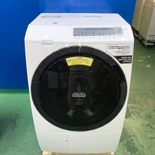 ⭐️HITACHI⭐️ドラム式洗濯乾燥機　2021年10kg美品　大阪市近郊配送無料