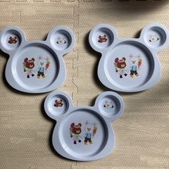 くまの学校　ベビー食器　３枚セット　非売品