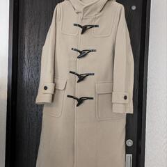 トゥモローランド　34(S)　ウールメルトンコート　ベージュ