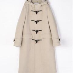 トゥモローランド　34(S)　ウールメルトンコート　ベージュ