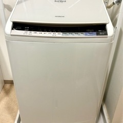 日立HITACHI 全自動洗濯機ビートウォッシュ 洗濯8kg 乾...