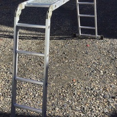 作業台 足場台 はしご 折畳 脚立 洗車 塗装