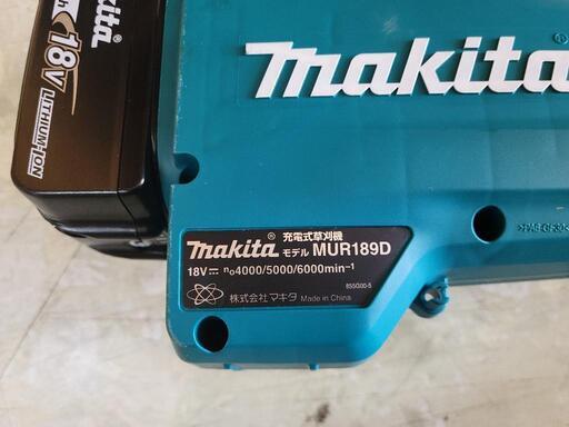 工具】美品 Makita マキタ 充電式草刈機 MUR189D リサイクルショップ  