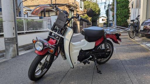 【原付】スズキ バーディー50 走行距離4000km以下！ 乗って帰れます 4stFI車 郵政バーディー BA43A