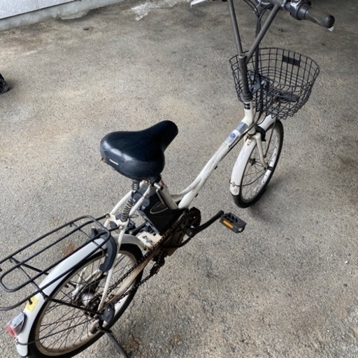 中古電動自転車 パナソニック シュガードロップ ホワイト 20インチ 