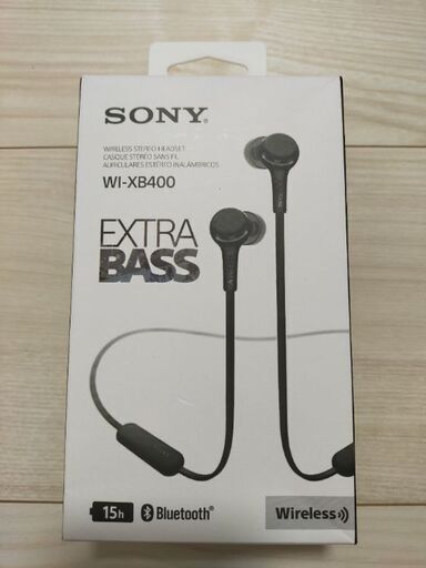 SONY ワイヤレスイヤホン EXTRA BASS WI-XB400/BZ