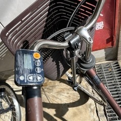 決まりました　パナソニック　電動自転車