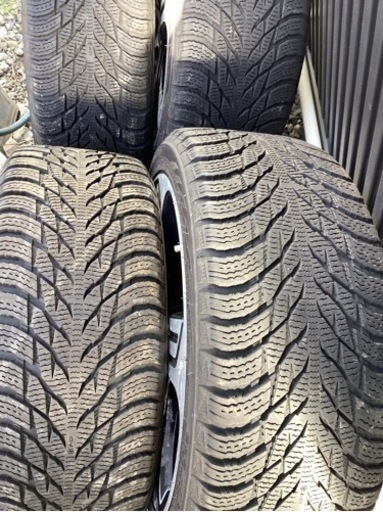 スタットレス ゴルフ7R VW GOLF-7R 純正ホイール+ブリザック