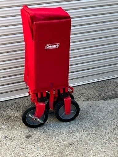 【折りたたみ⭕️レインコートカバー付】コールマン アウトドアワゴン