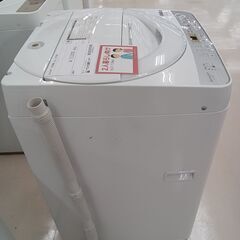 ☆ジモティ割あり☆ SHARP 洗濯機 ES-GE6C-W 6kg 19年製 動作確認 