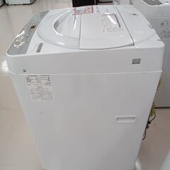 ☆ジモティ割あり☆ SHARP 洗濯機 ES-GE6C-W 6kg 19年製 動作