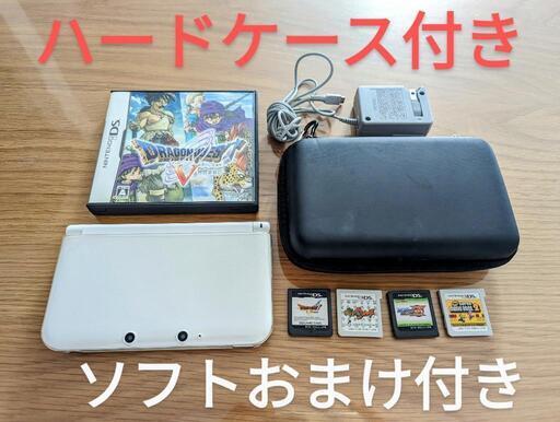 【売ります】ニンテンドー3DS LL  カバー・ソフト付き