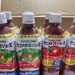 KAGOMEの野菜ジュースとトマトジュース