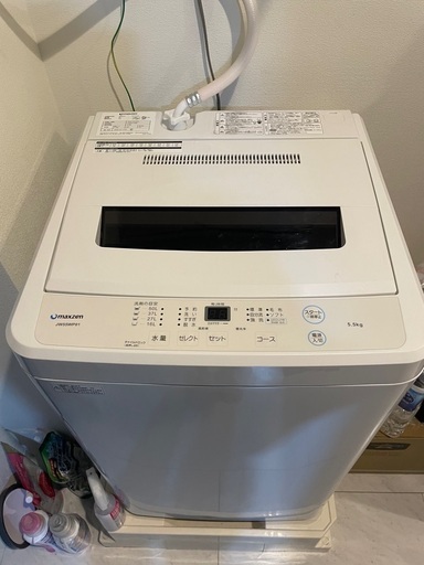 maxzen  洗濯機　5.5kg 一人暮らし