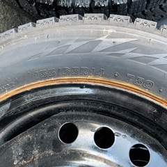 タイヤはほぼ新品❓ブリヂストンVRX2　155/65R13 