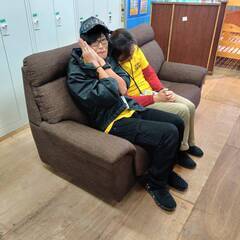 【愛品倶楽部柏店】アーバン通商 ハイバック3人掛けソファ 