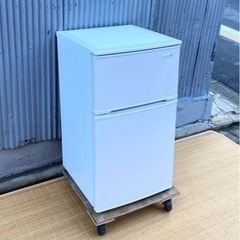 ヤマダ電機　2ドア冷蔵庫　YRZ-C09B1