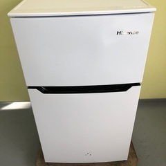 地域限定 送料・設置無料】ハイセンス 2020年製 2ドア冷蔵庫 HR-B95A