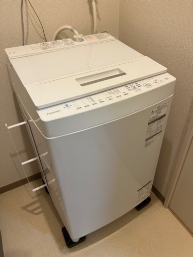 ⭐️お値下げしました⭐️ハンガーラック付きTOSHIBA19年洗濯機