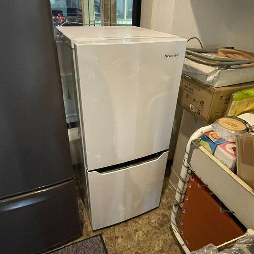 Hisense/ハイセンス 2ドア冷凍冷蔵庫 HR-D1302 2018年製 家電 キッチン 札幌 東区
