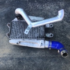 Kei アルトワークスK6A新規格RX-7(FC-3S)流用大容量インタークーラー迫力増します！