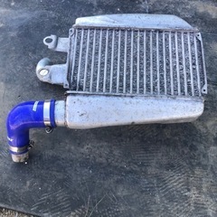 Kei アルトワークスK6A新規格RX-7(FC-3S)流用大容量インタークーラー迫力増します！