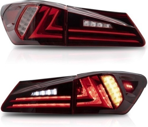 レクサスRX 10系 クリスタルアイLEDテールランプ 10系 レクサスRX LEXUS 270/350/450h ファイバーフルLEDテールランプV3