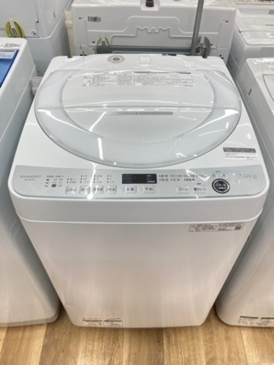 【トレファク高槻店】取りに来られる方限定！安心の一年間保証！SHARP（シャープ）の全自動洗濯機のご紹介です！