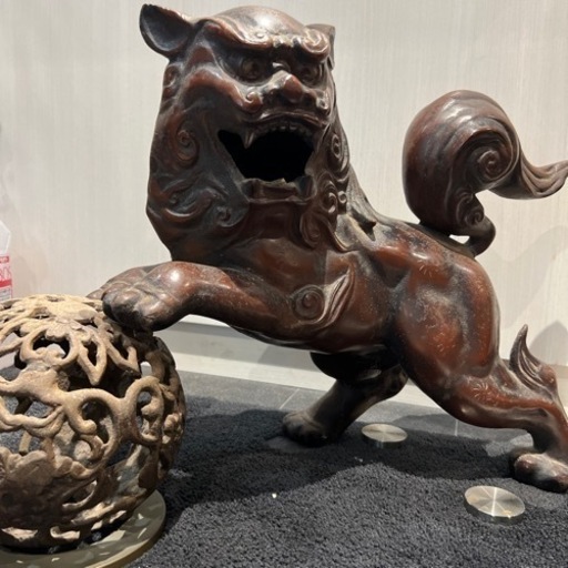 玉乗り獅子