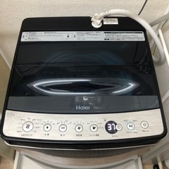 洗濯機+ラック　(Haier+ニトリ)