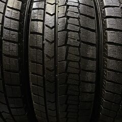 DUNLOP WINTER MAXX WM02 215/60R16 16インチ スタッドレス 4本 20年製 バリ溝 エスティマ マークX ヴェゼル等　(VTN912) クレジットカード QRコード決済可能