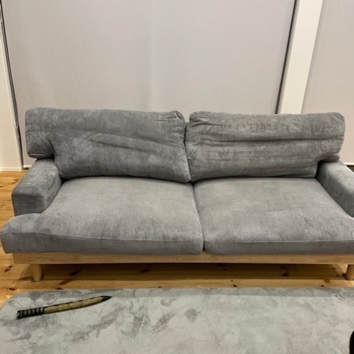 ニトリ CRISTY AW PVC 3Pソファ ホワイト ニトリ CRISTY AW PVC 3P