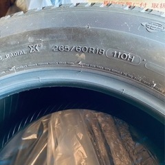 トヨタプラド150系後期純正タイヤ　新車外し