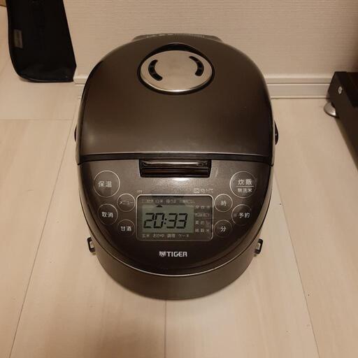 タイガー TIGER JPF-A550 3号炊き ブラック 2019年製