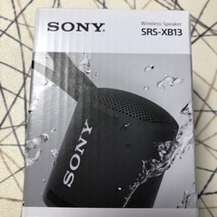 SONY SRS-XB13 ワイヤレススピーカー