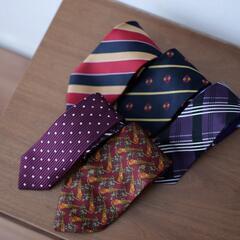【値下げ】ネクタイ、柄物5本セット