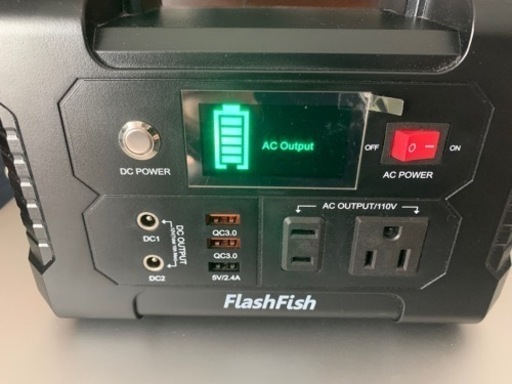 FlashFish ポータブル電源　40800mAh/151Wh