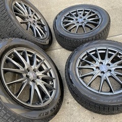 225 55 R17 アルミホイール ピレリ アイスアシンメトリコ