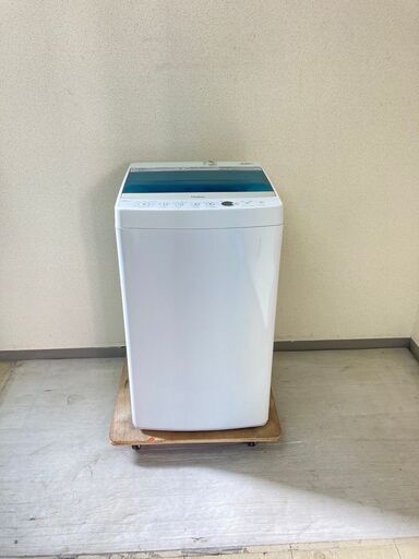 【小型】冷蔵庫A-Stage 85L 2018年製 WRD-2090G 洗濯機Haier 4.5kg 2017年製 JW-C45A VU76478 Vh37486