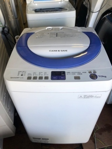 福岡市内配送設置無料SHARP全自動洗濯機 7.0ｋｇヤマダ電機オリジナル