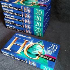 未開封　VHSテープ　6本　ビクターHG20