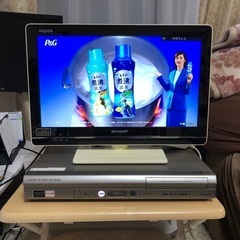 シャープ 19V型 地上デジタル液晶テレビ&400GB HDD/...