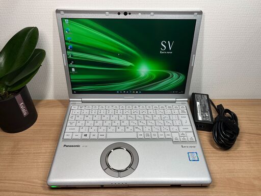 美品・DVDモデル＞　10108 軽量 Panasonic レッツノート CF-SV8 8GB / SSD256 /i5 office Win11