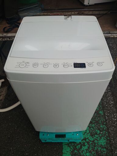 【国際ブランド】 【良品】ハイアール 2018年製 風乾燥 洗濯機 5.5kg 洗濯機