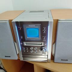 SA-PM37 パナソニック　CD MD カセットコンポ