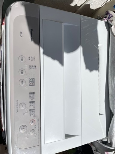 パナソニック洗濯機6キロ2021年製