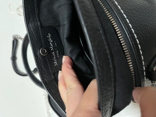 メゾンマルジェラ 2WAY 5AC S56WG0081 (T8013 BLACK 美品✨ メゾン