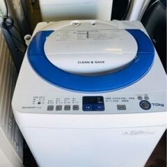 福岡市内配送設置無料 SHARP 全自動洗濯機 7.0kg ヤマダ電機オリジナル