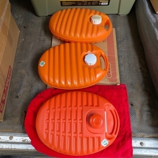プラスチック製湯たんぽ　3個　まとめ