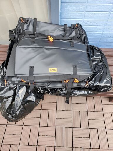 DOPPELGANGER シートバッグ キャンプツーリングシートバッグ(黒)　DBT523-BK